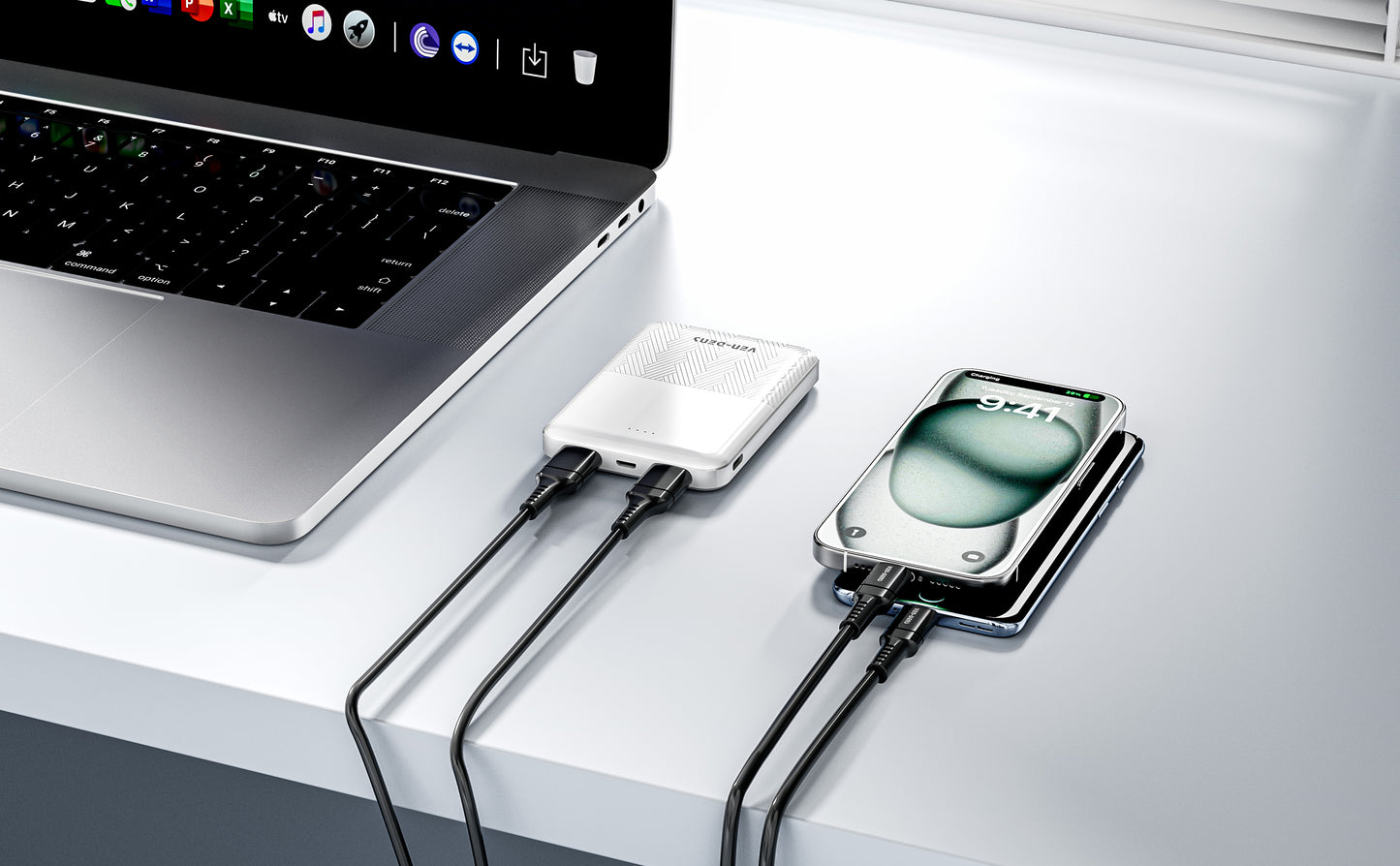 Ven-Dens Power Bank 10000mAh LED Display