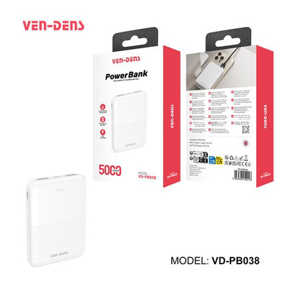 Ven-Dens Power Bank 10000mAh LED Display