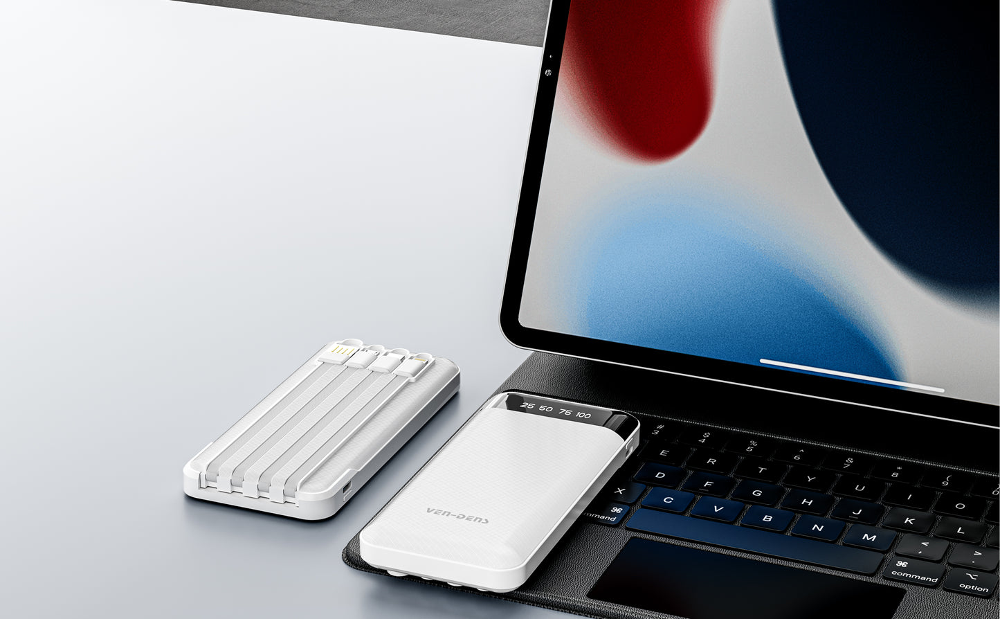 Ven-Dens Power Bank 5000mAh Compact Type-C/IP