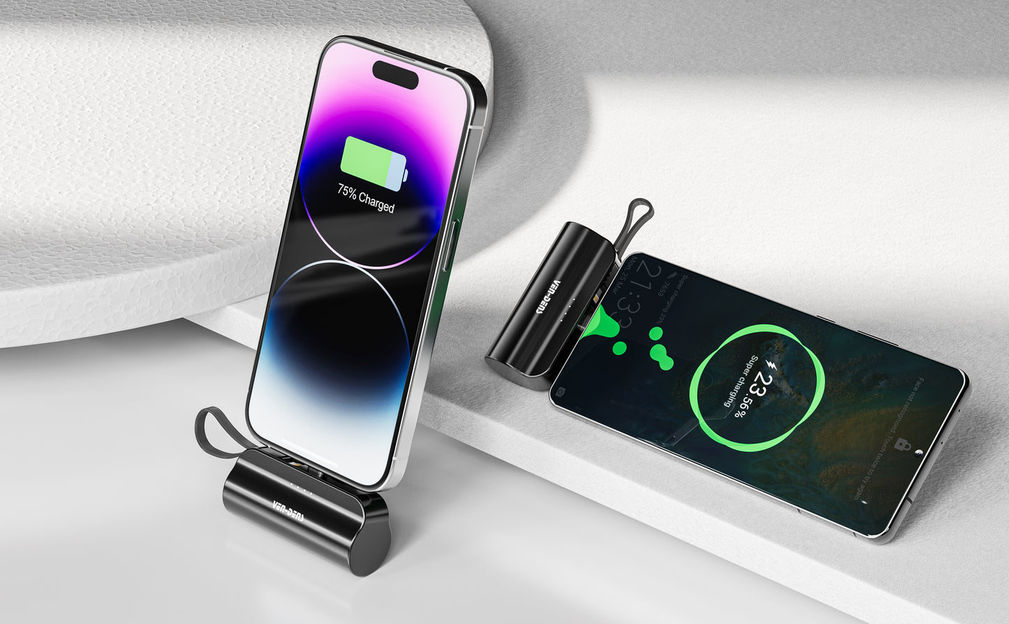Ven-Dens 3-in-1 Wireless Charger 15W Mobile Earbuds Watch