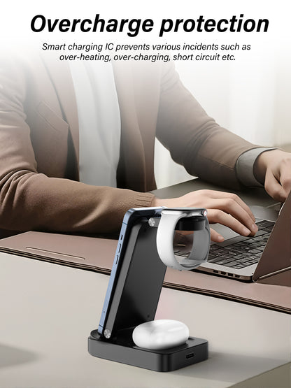 Ven-Dens Bluetooth Earbuds V5.4 White with Handle Case