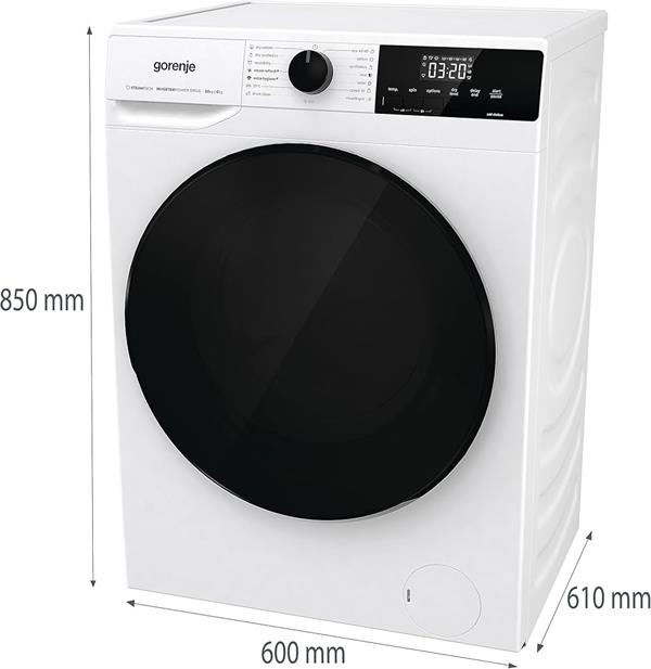 Gorenje Washer Dryer Combo 10/6KG Inverter White