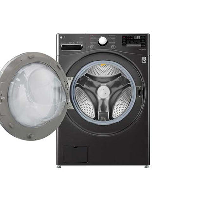 LG Washer Dryer 20/12KG Direct Drive Steam Black Steel