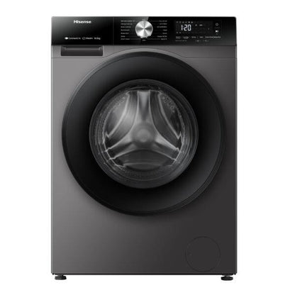 Hisense Front Load Washer 10.5KG 1400RPM Inverter Steam Titanium