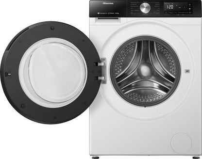 Hisense Front Load Washer 10.5KG 1400RPM Inverter Steam White