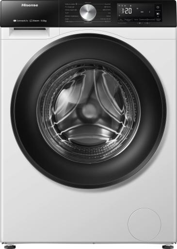 Hisense Front Load Washer 10.5KG 1400RPM Inverter Steam White