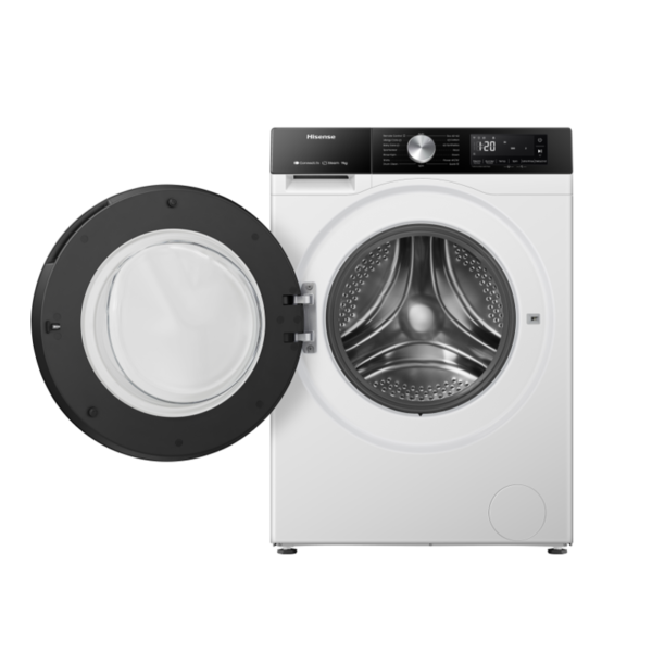 Hisense Front Load Washer 12KG 1400RPM Inverter Steam White