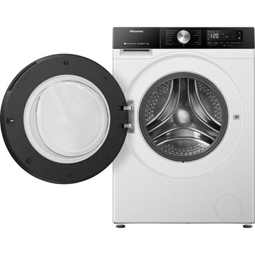 Hisense Front Load Washer 9KG 1400RPM Inverter Steam White