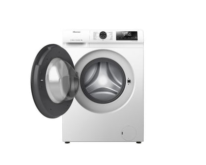 Hisense Front Load Washer 8KG 1200RPM Inverter Steam White