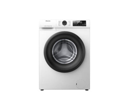Hisense Front Load Washer 8KG 1200RPM Inverter Steam White