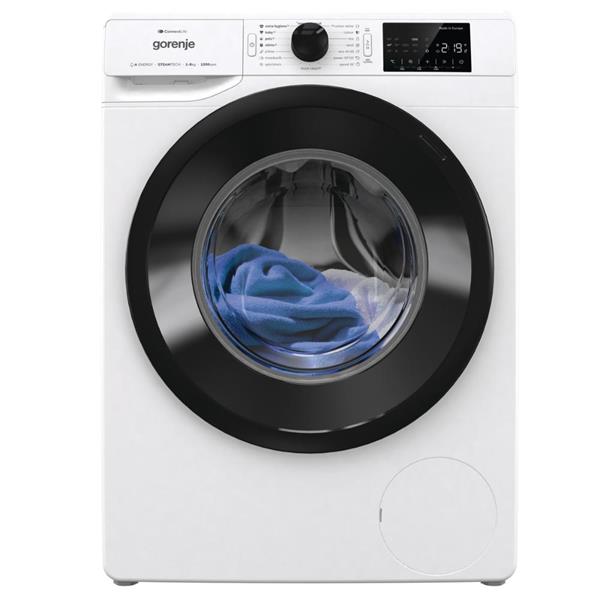 Gorenje Front Load Washer 8KG 1200RPM Inverter Steam Silver