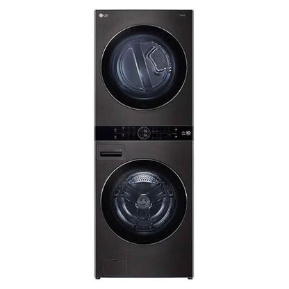 LG WashTower 21/16KG Front Load Washer Dryer Black