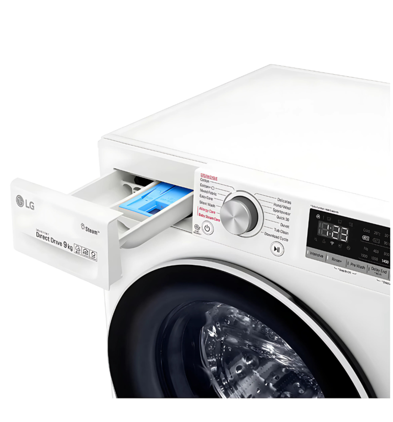 LG Vivace Washing Machine 9KG AI DD 1400RPM White