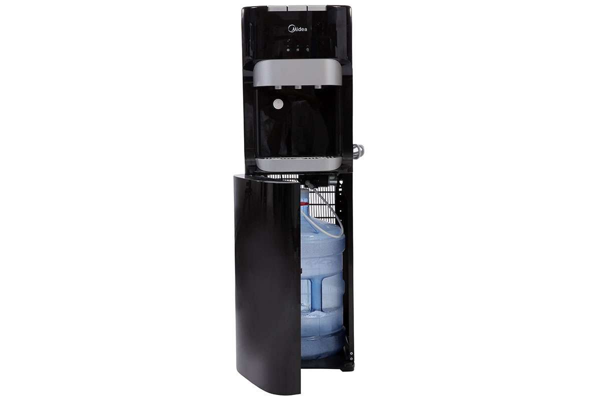 Midea Water Dispenser Hot/Cold 3 Taps Bottom Load Silver