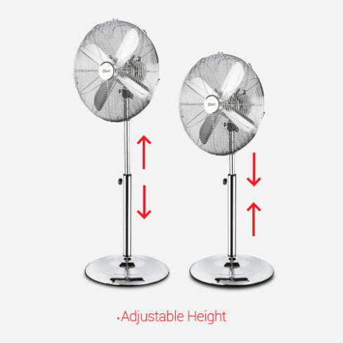 Zilan Metal Stand Fan 16 Inch 3 Speed 50W