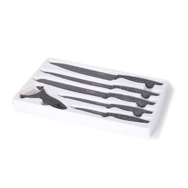 Zilan Knife Set 6PC Stainless Steel with Peeler