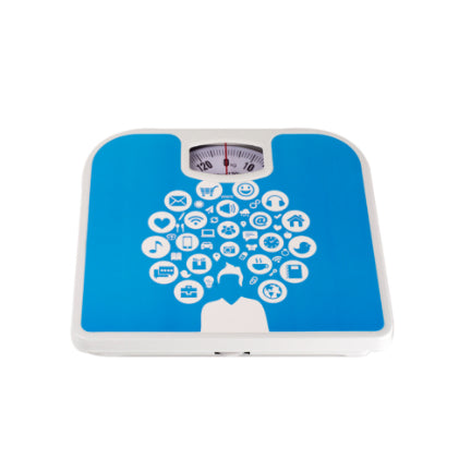 Zilan Mechanical Bathroom Scale 130KG Metal Body