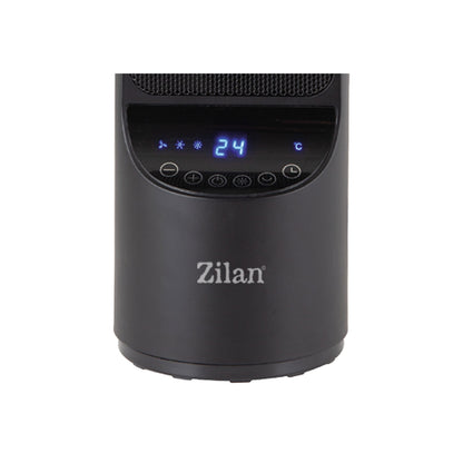 Zilan Ceramic Tower Heater 2000W DC Motor Remote