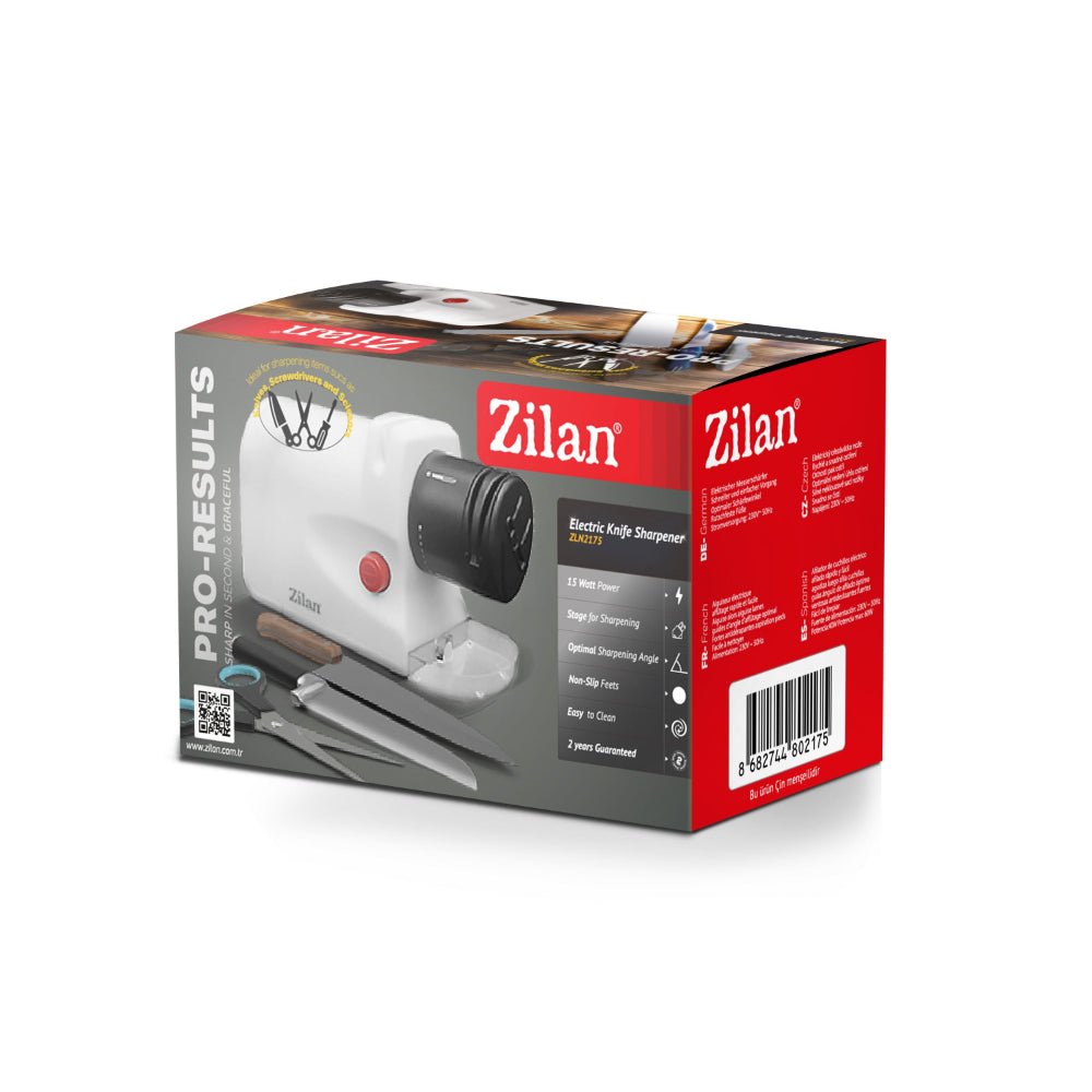 Zilan Electric Knife Sharpener 2-Stage System