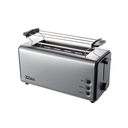 Zilan Metal Bread Toaster 4 Slots 1400W