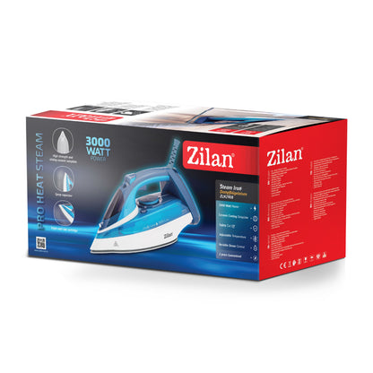 Zilan Ceramic Steam Iron 3000W Anti-Calc