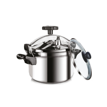 Zilan Stainless Steel Pressure Cooker 8L Glass Lid