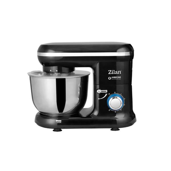 Zilan Stand Mixer 1400W 4.5L Bowl 6 Speed Black