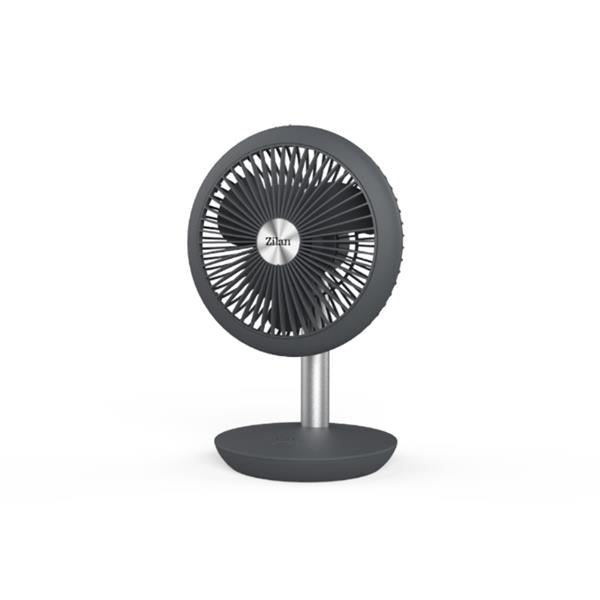 Zilan Rechargeable USB Table Fan 4 Speed 4H High Speed