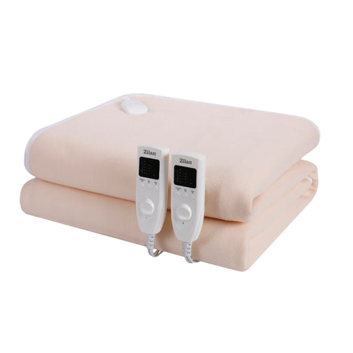 Zilan Double Electric Blanket 160x140cm 5 Temp Timer
