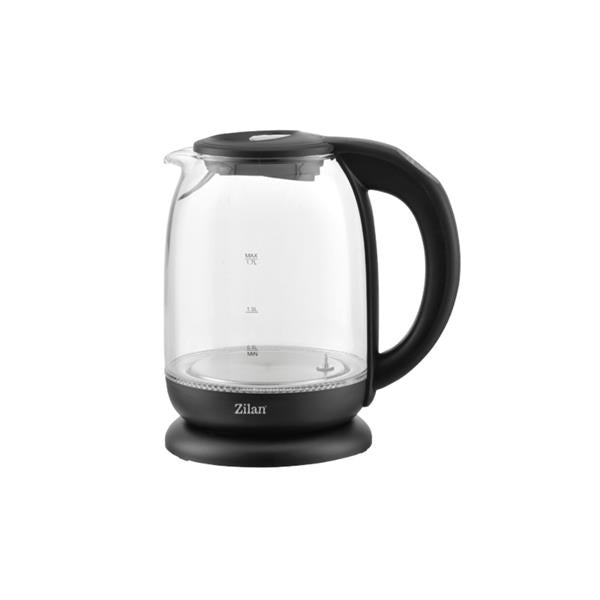 Zilan LED Glass Kettle 1.7L 5 Temp Settings