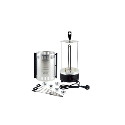 Zilan Vertical Electric BBQ Grill 900W 5 Skewers