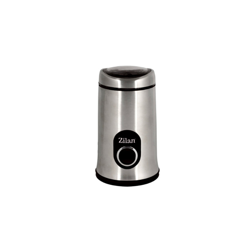 Zilan Electric Coffee Grinder 150W Stainless Black