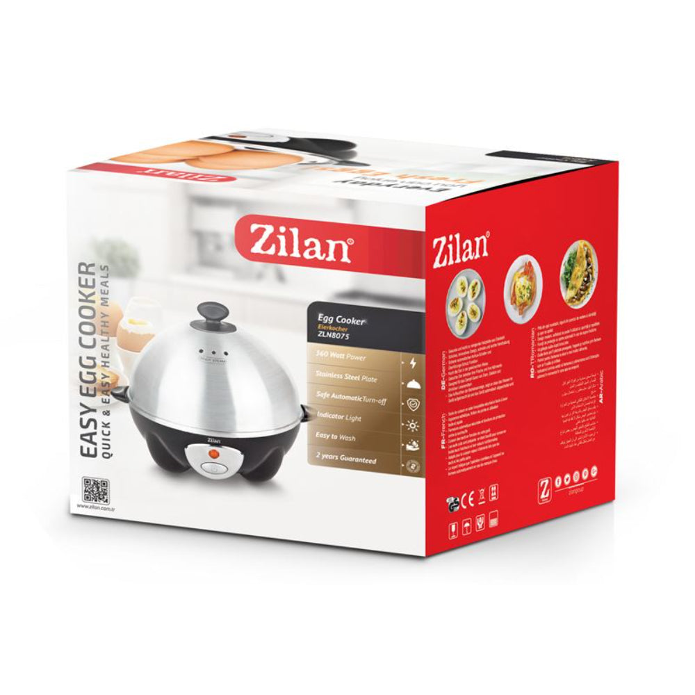 Zilan Electric Egg Cooker Steamer 360W