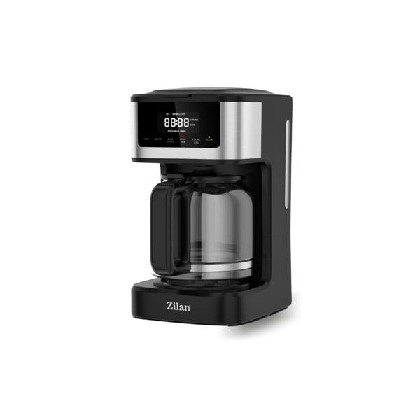 Zilan Drip Coffee Maker 1.8L 900W 12-Cup LCD