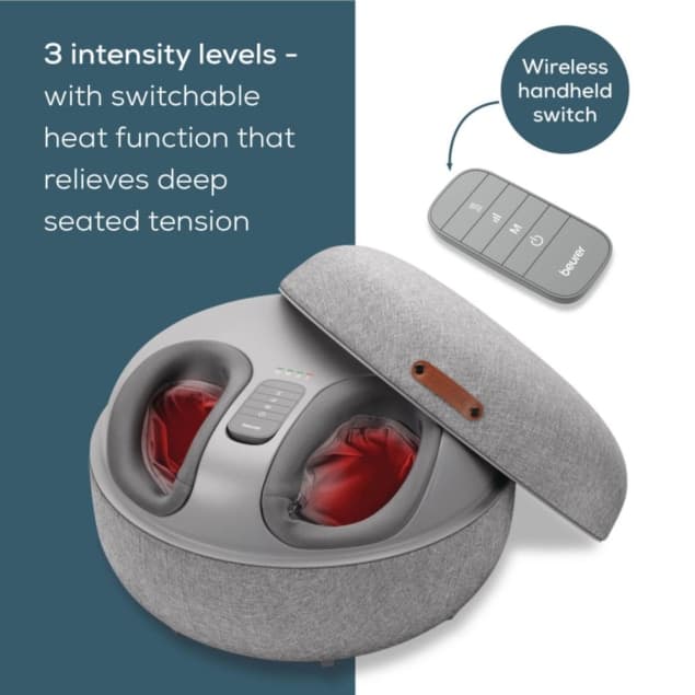 Beurer Foot Massager  – Shiatsu, Air Compression