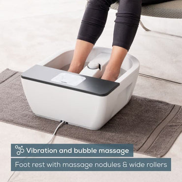 Beurer Foot Spa  – Water Heating, Massage Rollers